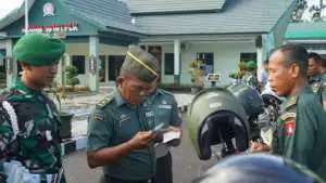 Cegah Pelanggaran, Kodim 1016/Palangka Raya Cek Kelengkapan Kendaraan Prajurit 