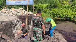 Gercep Pembangunan Jembatan Garuda Terus Berlanjut