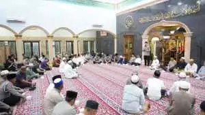 Wakapolda Sumsel Gelar Safari Subuh di Sungai Buah, Perkuat Kedekatan Polri dengan Warga