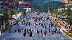 Jauh-jauh datang dari Belanda, turis ini terkesan dengan IKN