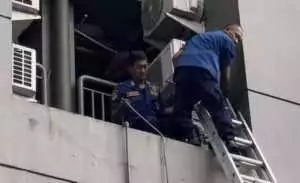 Kebakaran Apartemen Mediterania, 19 penghuni dievakuasi