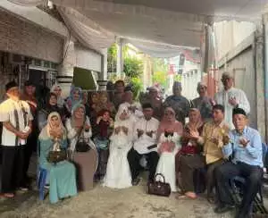 Hadiri Walimatus Safar Alumni PGAN 91 Palembang doakan  Jadi Haji Mabrur 