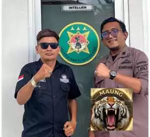 Rangkul Kasi Intel Kejari Landak, Ketum Maung: Kita Bangun Clean and Good Government di Bumi Landak