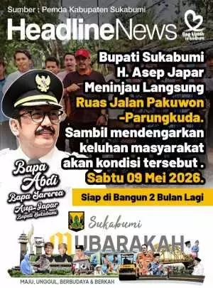 Bupati Sukabumi Turun Langsung ke Pakuwon, Pastikan Perbaikan Jalan Dimulai Dua Bulan Lagi