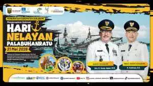 Pemerintah Kabupaten Sukabumi Mengucapkan Selamat Hari Nelayan 21 Mei 2026