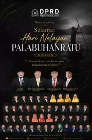 DPRD Kabupaten Sukabumi Mengucapkan Selamat Hari Nelayan Palabuhanratu 21 Mei 2026