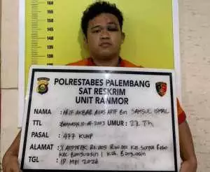Polisi Ringkus Pelaku Curanmor di Ilir Barat II, Polda Sumsel Tegaskan Komitmen Jaga Kamtibmas