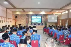 Kepala Dinas Perikanan Kabupaten Sukabumi Hadiri Rapat Dinas Optimalisasi Peningkatan PAD Tahun 2026
