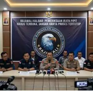 Pemeriksaan Mantan Kapolda Kalbar, RAJAWALI Kalbar Minta Jangan Ditutup-tutupi