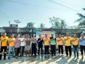 Kegiatan Korvey, Bersih-bersih Mesjid, oleh Personil Polsek Cigudeg Polres Bogor