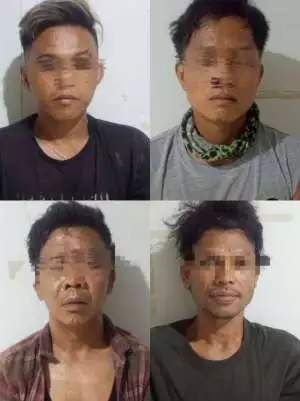 Empat Pelaku Pencurian Kabel Milik OKI Pulp & Paper Ditangkap, Kerugian Perusahaan Capai Jutaan Rupiah
