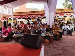 Acara pisah sambut pejabat lama dan baru, begini sambutan kapolsek nanggung 