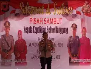 AKP Ano Junaedi Jabat Kapolsek Nanggung  Gantikan AKP Ucup Supriatna 