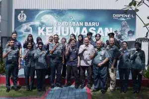 Kolaborasi Dispenal dan ITL Trisakti Diseminasi Informasi