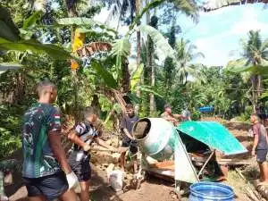Pembangunan Jembatan Gantung Sungai Afia Dimulai, Satgas Bakti TNI Kebut Pekerjaan Demi Akses Warga