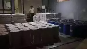 Polisi gerebek lab narkoba di Cakung-Jaktim, sita 1,5 ton bahan Karisoprodol