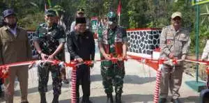 Masyarakat Cikembar Antusias Sambut Berdirinya Jembatan Garuda Suci, Wujud Kolaborasi TNI dan Rakyat Gagasan Presiden Prabowo