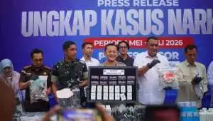 Gerebek 2 gudang narkoba di Bogor, polisi sita 1 juta butir obat keras