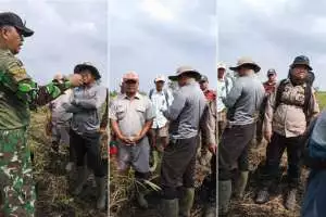 Puluhan Warga Ulak Pianggu dan Keman Baru Setop Alat Berat PT Kelantan Sakti 3, Sengketa Lahan Memanas