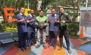 Kepanikam warga dan pengunjung hotel di Gorontalo saat gempa M 6,2