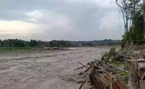 Anomali musim kemarau: Banjir terjang Aceh Utara, 4 jembatan hanyut