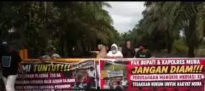 Polsek Sandes diduga Kurang Tegas,Masakan Minyak di Keban 1 Terbakar