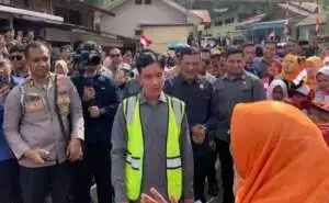 Kunjungi Gayo Lues, Gibran pastikan pemulihan infrastruktur pascabencana Aceh lancar