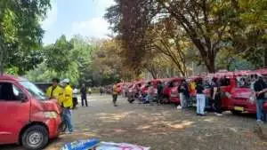 Bawa flair dan molotov, Polisi tangkap 21 orang jelang demo BEM UI di Bundaran HI Jakarta