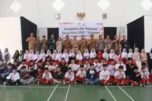 60 Siswa SRMP 7 Sukabumi Diberangkatkan, Sekda Tekankan Kemandirian dan Disiplin