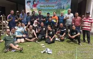 Keseruan 'Family Gathering' DPP Lembaga Aliansi Indonesia di Puncak Bogor
