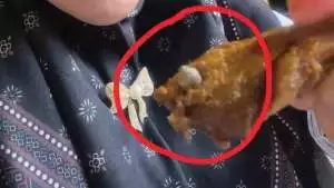Viral! Peluru dalam daging MBG ditemukan saat disantap siswa