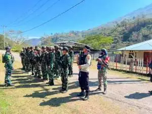 Sinergitas TNI-Polri di Papua
