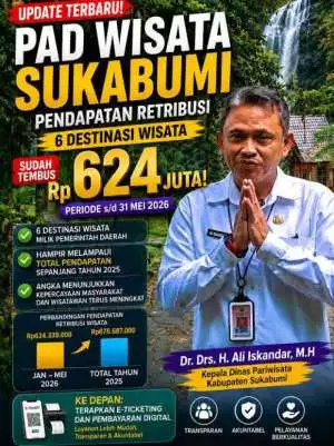 Dinas Pariwisata Kabupaten Sukabumi Mengucapkan Selamat Hari Pamong Praja 08 September 2026