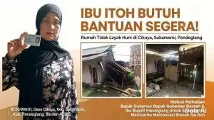 DPP Lembaga Aliansi Indonesia & Aktivis Pers Indonesia Mendesak Kepada Gubernur Banten & Ibu Bupati Pandeglang Segera Turun Serta Proses Renovasi Rumah Tidak Layak Huni Milik Ibu Itoh 