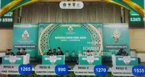Kalahkan Jateng dan Kaltim di Final, Tim Fahmil Qur'an Sumsel Sabet Emas MTQ Nasional XXXI di Semarang