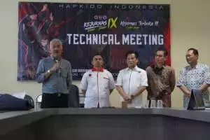 Kejurnas HAPKIDO Indonesia Digelar di Lampung.