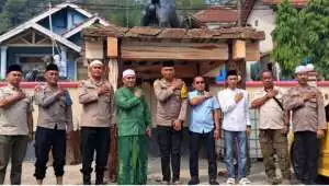 Polsek Nanggung, Adakah Acara Sekaligus Resmikan Simbol Macan Hitam, Di hadiri H, Jaro Pepeng perwakilan HKM