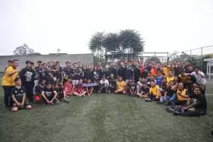 Kegiatan Duta Persahabatan Supporter Fun Football Wilkum Polres Tangerang Selatan