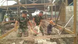 Pra TMMD, Kodim 1016/Plk Mulai Rehab Rumah Tidak Layak Huni