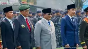 Jokowi bertemu Prabowo saat MK bacakan putusan soal ijazah Gibran