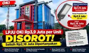 Lampu Jalan OKI Rp3,9 Juta, BPAN-LAI Minta Aparat Telusuri Pengadaan