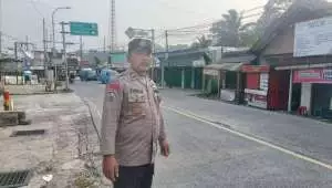Kapolsek Cibungbulang Kompol Suyoko Menerima Kunjungan dari Anak RA Yanuri