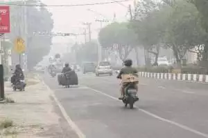 Peduli Warga di Tengah Kabut Asap, KSABP Bagikan 3.000 Masker Gratis di Pekanbaru