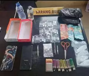 Operasi pemberantasan Narkoba dan kurir sabu di kenali pasaman barat