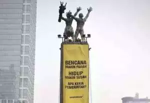 Greenpeace desak Prabowo serius tangani krisis iklim hingga biaya hidup