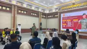 Dandim 1016/Plk Tanamkan Wawasan Kebangsaan, Ajak Pemuda Perkuat Karakter dan Bela Negara