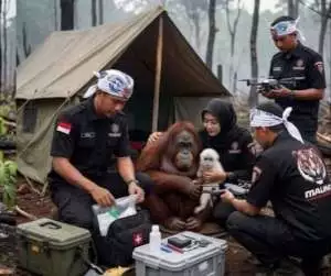 Di Tengah Tangisan Hutan yang Terbakar! DPP MAUNG Serukan Gerakan Reboisasi Masal Demi Keseimbangan Alam Kita yang Terluka