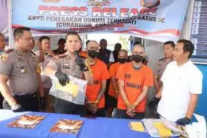 Press Release KRYD Oktober 2026: Kapolres Simalungun Ungkap Tiga Kasus 3C, Pelaku Pencurian Diringkus hingga Labuhan Batu dan Batu Bara